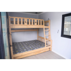 Size options movable container house on wheels tiny home on trailer for sale