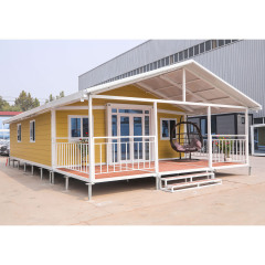 Granny flats prefabricated house 2 bedroom prebuilt house chinese