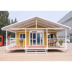 Granny flats prefabricated house 2 bedroom prebuilt house chinese