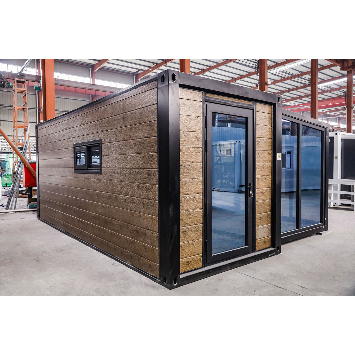 Folding Push Pull house Windproof Safety Portable Prefabricated  Expanding House Push Out Container Houses