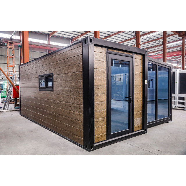 Folding Push Pull house Windproof Safety Portable Prefabricated  Expanding House Push Out Container Houses