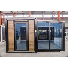 Folding Push Pull house Windproof Safety Portable Prefabricated  Expanding House Push Out Container Houses