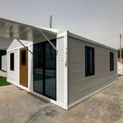 Folding ready made flat roof modular homes with prices