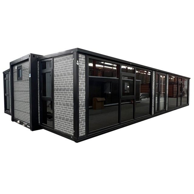 40 foot Expandable container house pre built tiny homes for sale