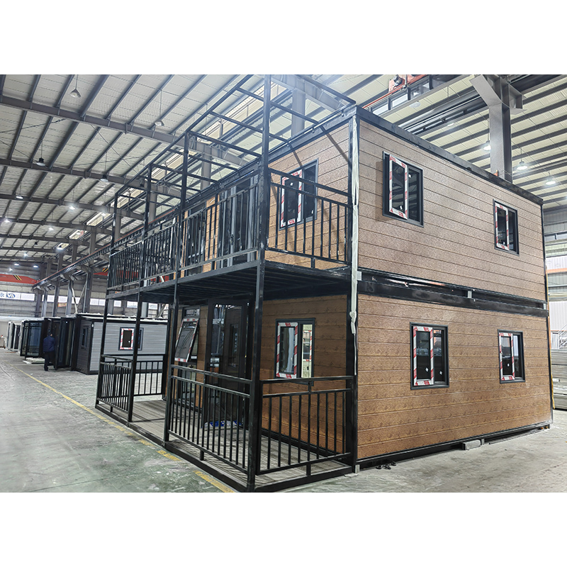 20ft Flat Customized Wall Cladding Granny Flat Expandable Container House