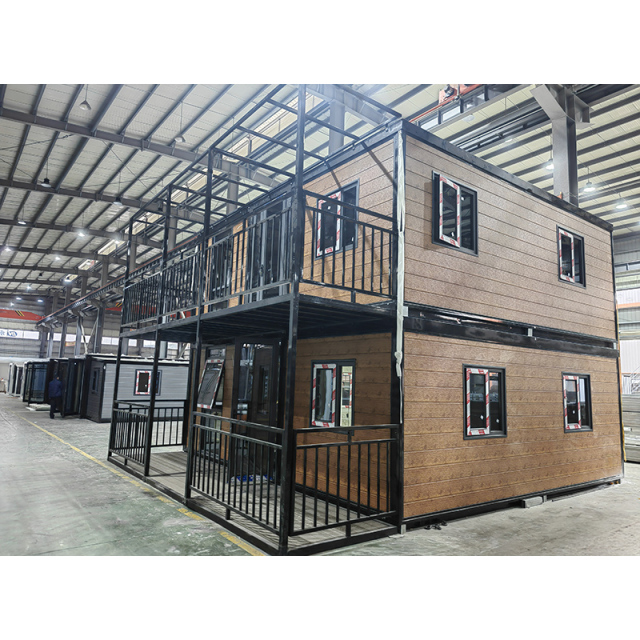 20ft Flat Customized Wall Cladding Granny Flat Expandable Container House