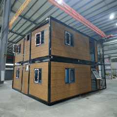 20ft Flat Customized Wall Cladding Granny Flat Expandable Container House