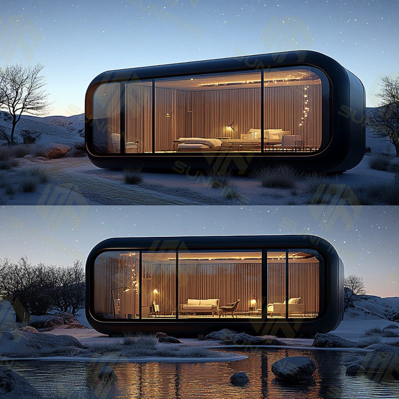 Apple cabin house