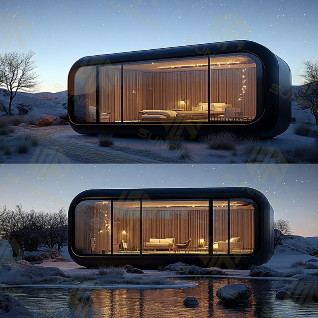 Apple cabin house