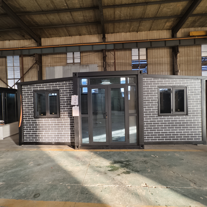Customizable Modular Bricks 20ft Expandable Granny Flat – Compact, Brick-Finish, and Ready to Live