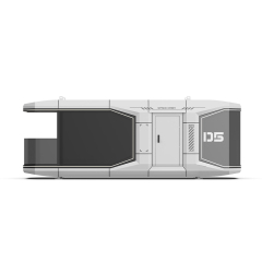 Space capsule house for sleeping