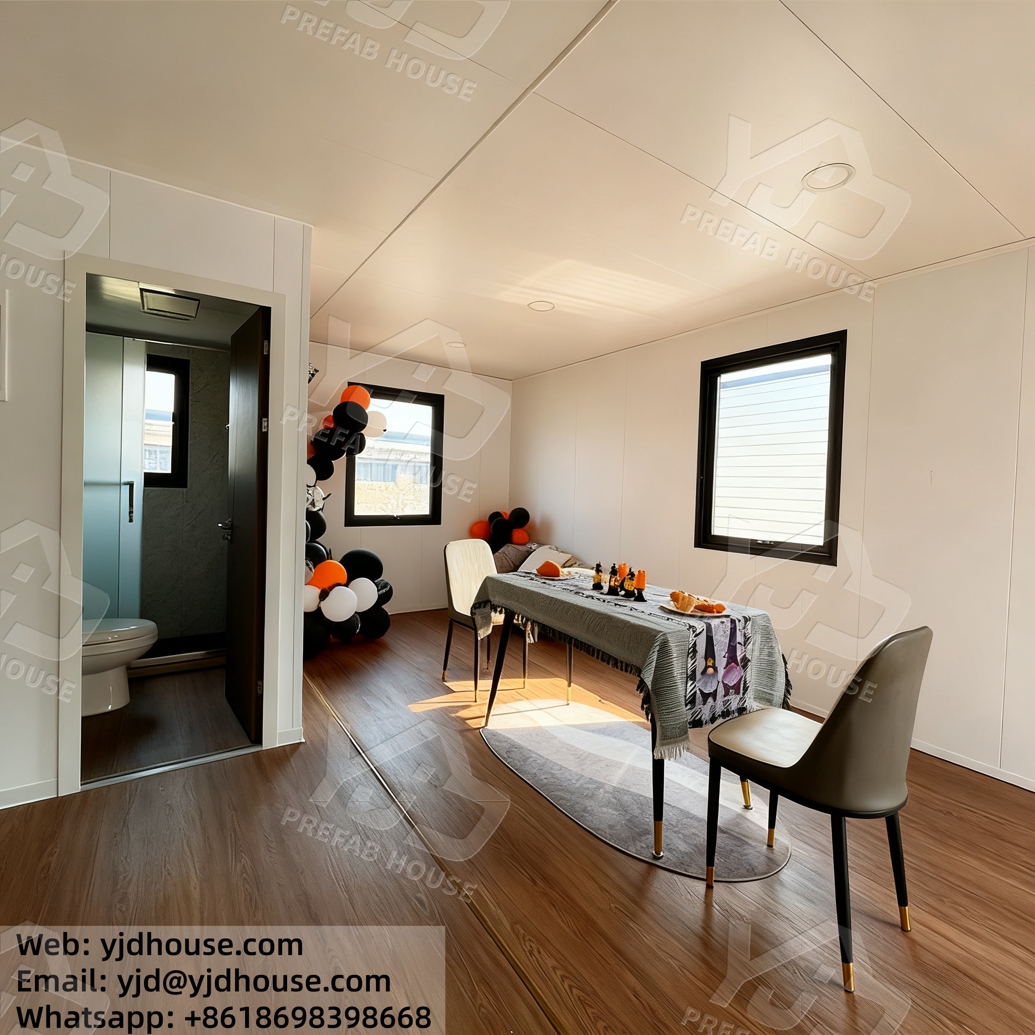 Flat Roof Expandable House with ensuite