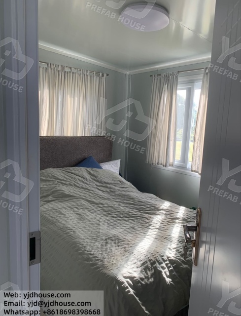 2 3 4 bedroom portable fold out  20 feet container house kit