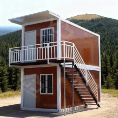 Two Layers Container House Tiny Home