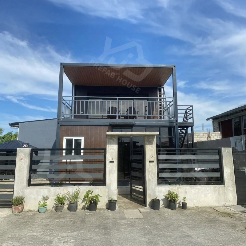 Prefabricated villa house for living