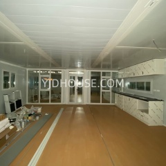 Ultra-Luxury 40ft Expandable Container House with Large Terrace & Sloped Roof