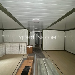 40ft Prefab expandable container homes with toilet and shower（4 Bedrooms and 2 Bathrooms）