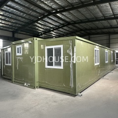 40ft Prefab expandable container homes with toilet and shower（4 Bedrooms and 2 Bathrooms）
