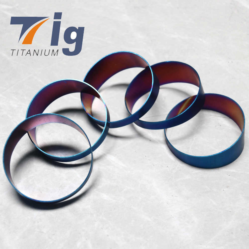 Factory hot sale 90 degree titanium piecut for exhaust pipe cuts