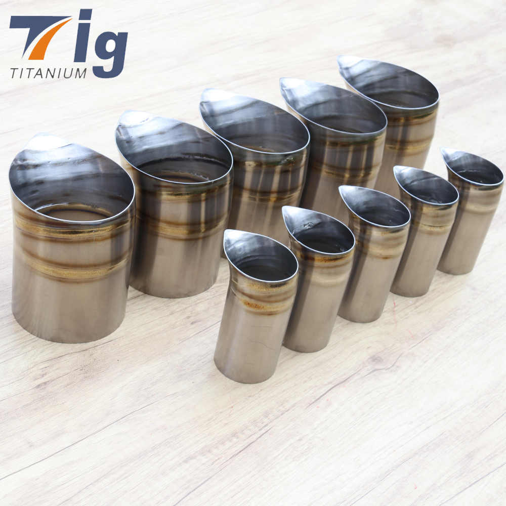 Performance 4.5" Titanium Tear-Drop Cut - 1.0MM/1.2MM