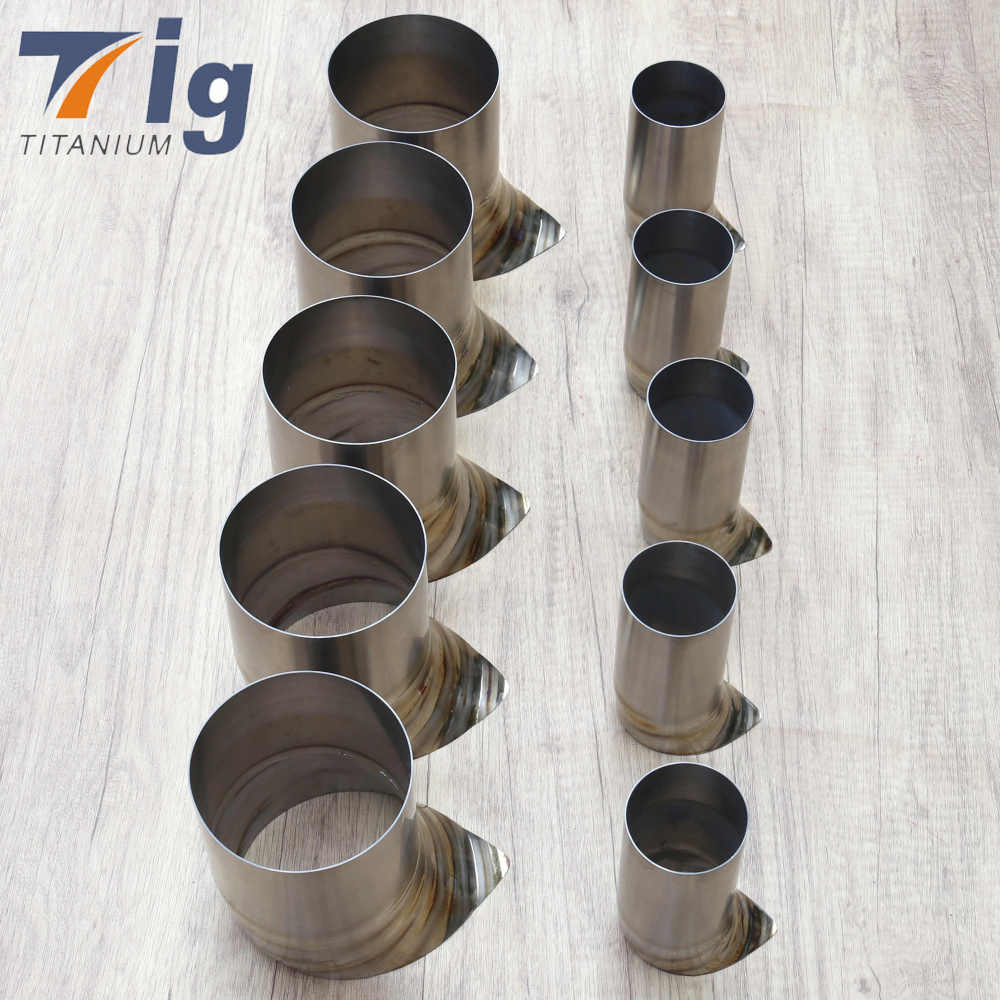 4" Titanium DIY Tear drop tip for exhaust wastegate dump tubes