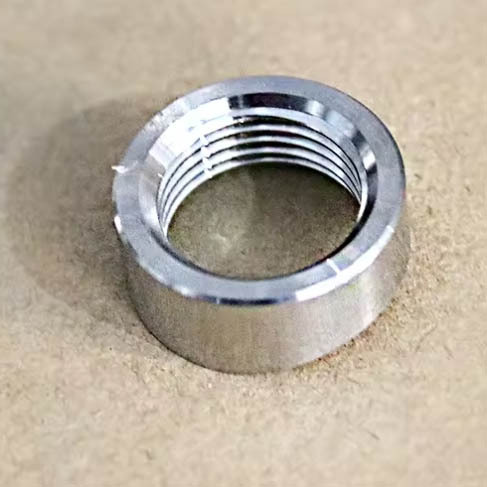 304 Stainless Steel O2 BUNG OXYGEN SENSOR 02 BUNG M18x1.5 - Notched Cut