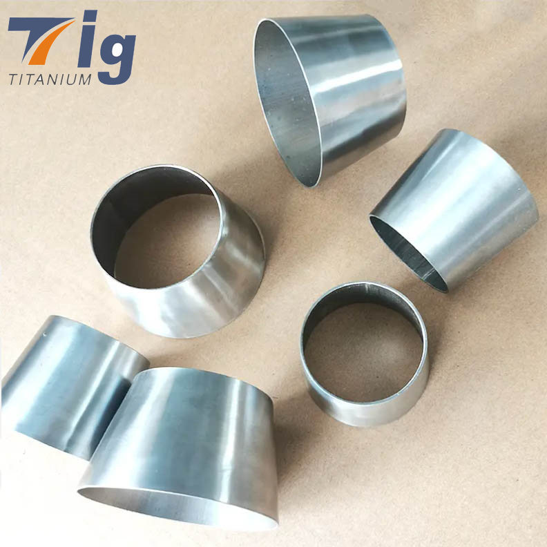 2.5" to 3" Titanium Transition Reducer 6 cm Long/1mm