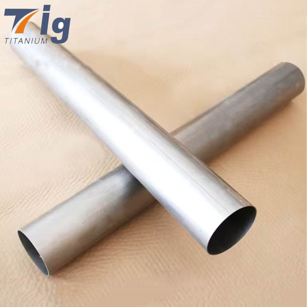 Titanium 1.75" 1.875" 2" 2.25" 2.5" 3" 3.5" 4" 1.0mm thick Brushed Straights (1 meter Long)