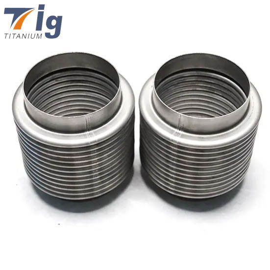 Titanium 1.75" 2.5" 3" 3.5" 4" Flex (Super Rib Bellow)