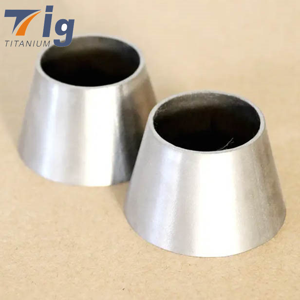 2.5" to 3" Titanium Transition Reducer 6 cm Long/1mm