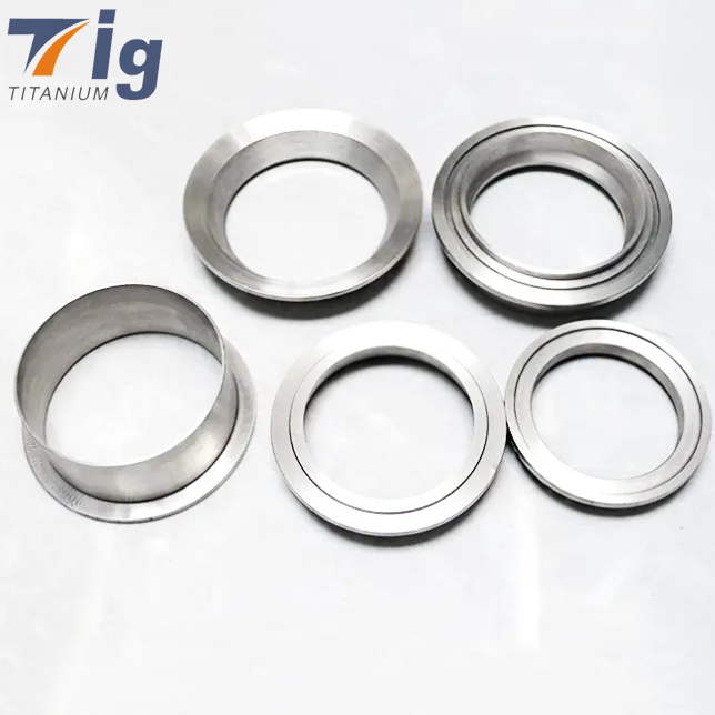 Fit Garrett GAM6TT c601c602 c603 c604 Series Titanium Turbine Outlet Flange