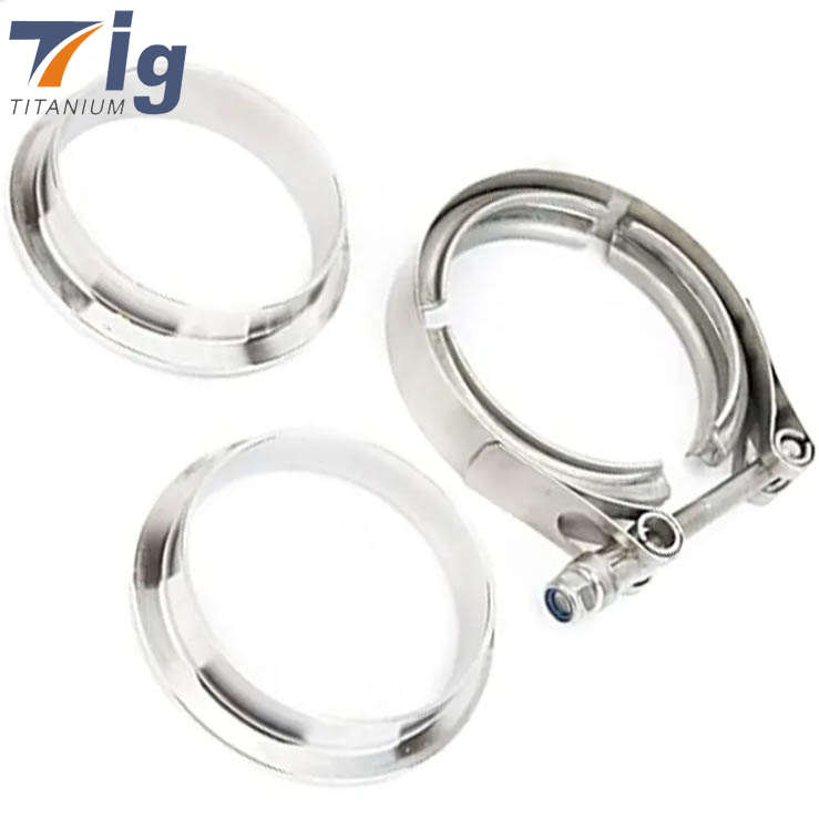 Custom Precision Turbo 44mm Titanium Wastegate Inlet/Outlet Flange