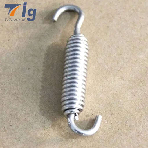 Titanium Exhaust Hook and spring