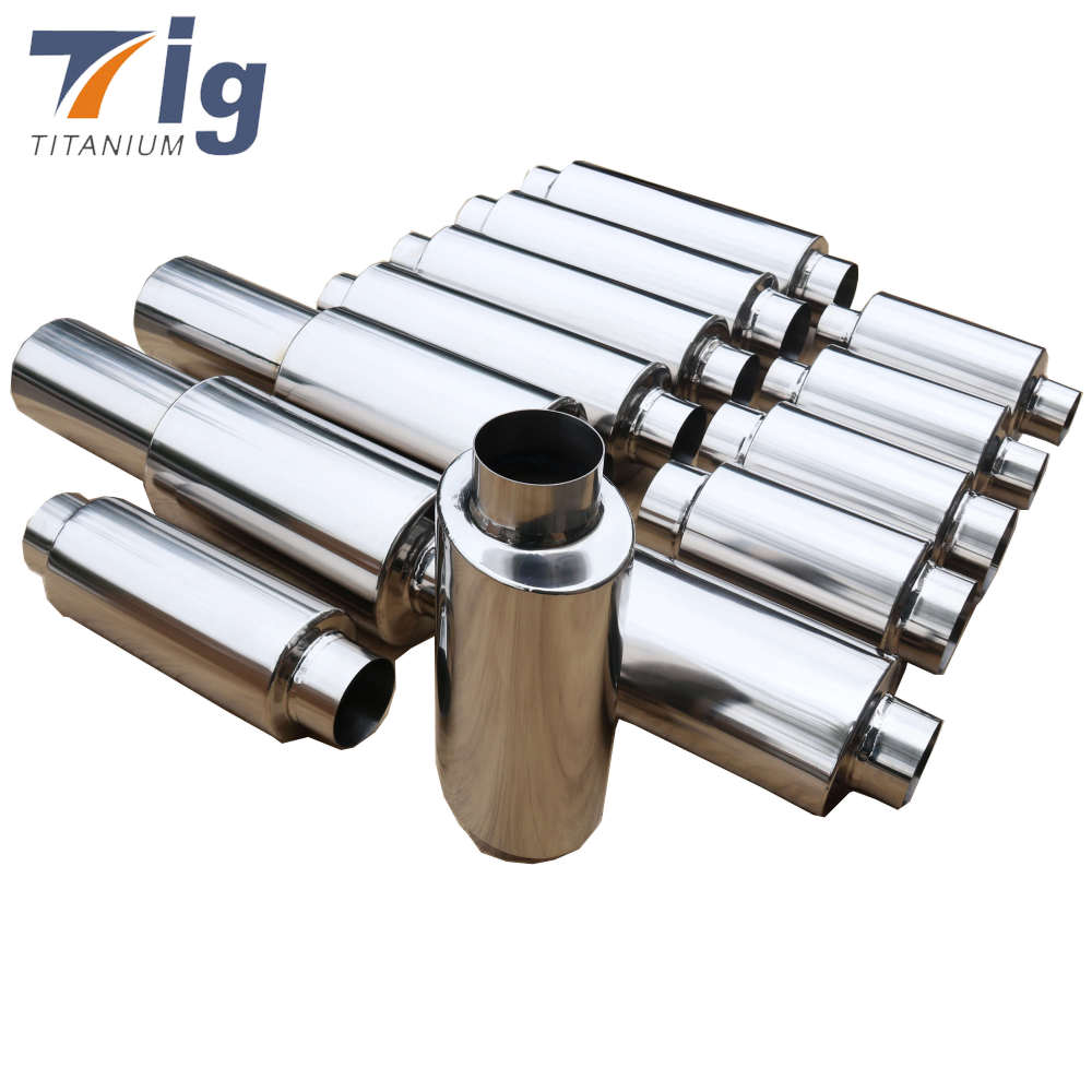 2.5'' 3" 3.5'' 4.3" 4.6'' Titanium Turndown Universal Muffler