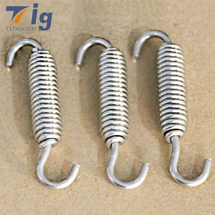 Titanium Exhaust Hook and spring