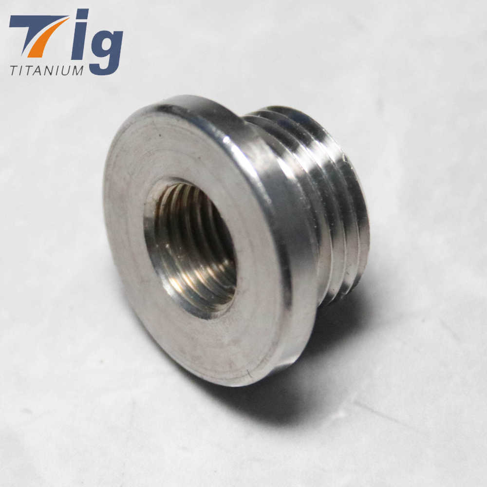 Custom titanium M12 M18 AN -8 (8AN JIC AN8) Male Weld On Fitting Bung