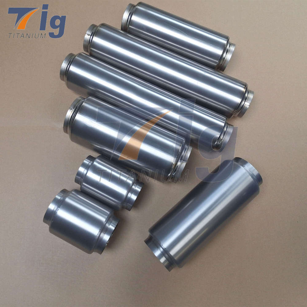 Titanium polishing Finish 2.5"/3"/3.5"/4" Universal Mufflers