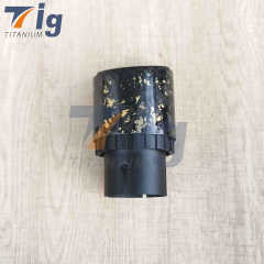 Bevel Gold Forged Carbon