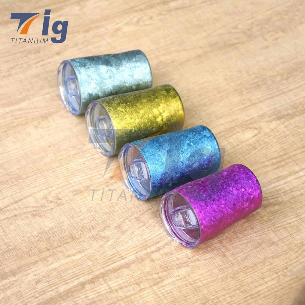 Custom capacity titanium cup