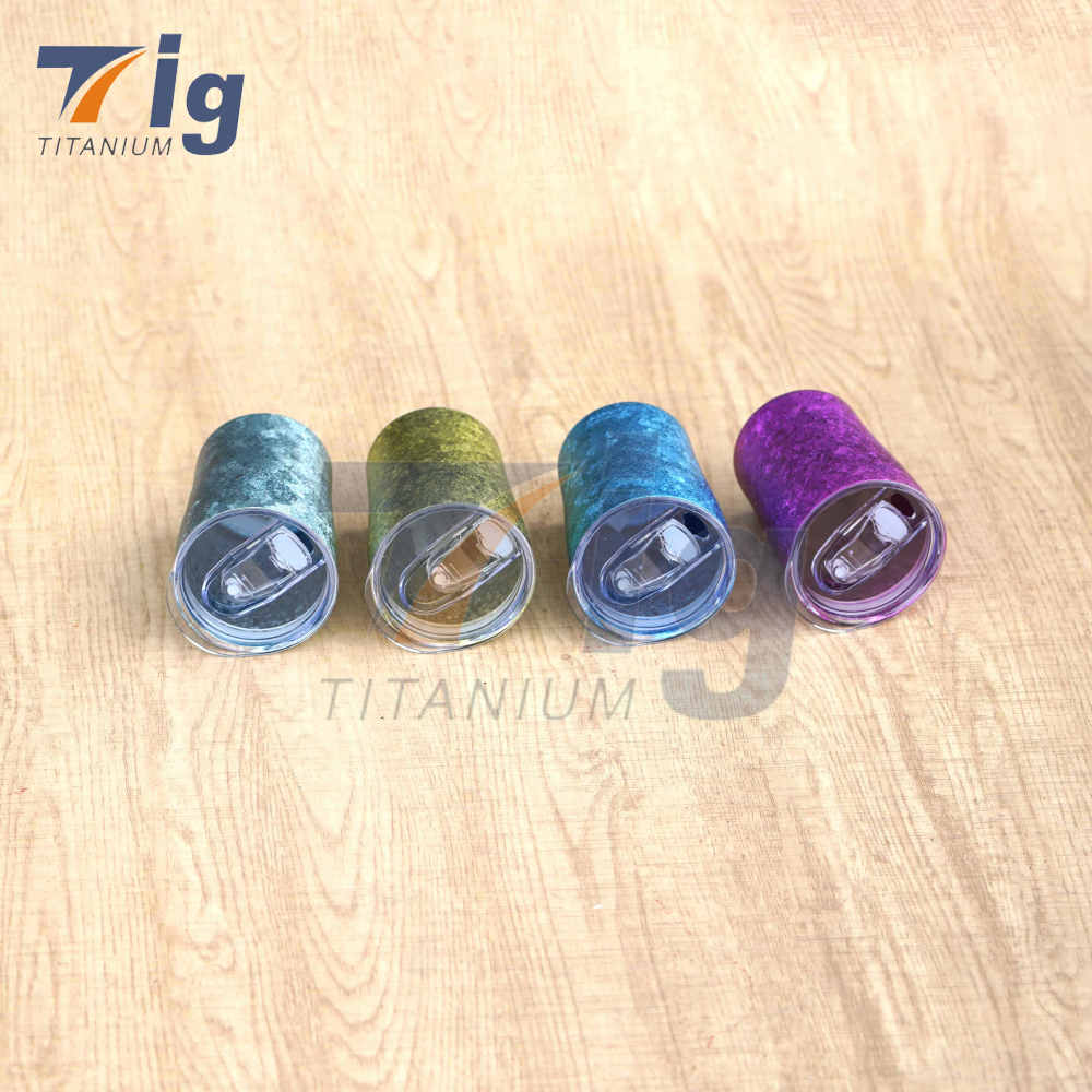 Custom capacity titanium cup