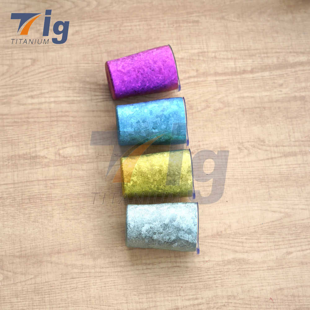 Custom capacity titanium cup