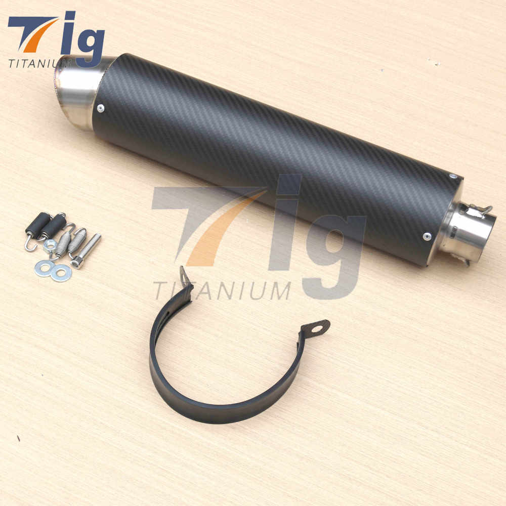 1.75inch titanium muffler 600cc motorbike engines