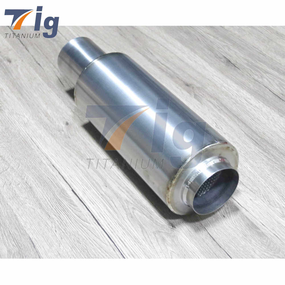 Universal hks custom titanium muffler