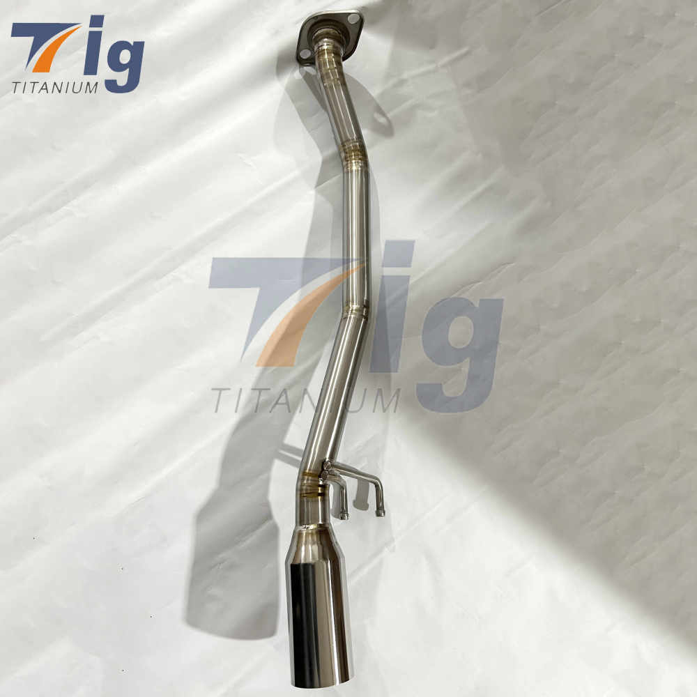 Titanium Straight Muffler For Honda Civic Type R FD2R