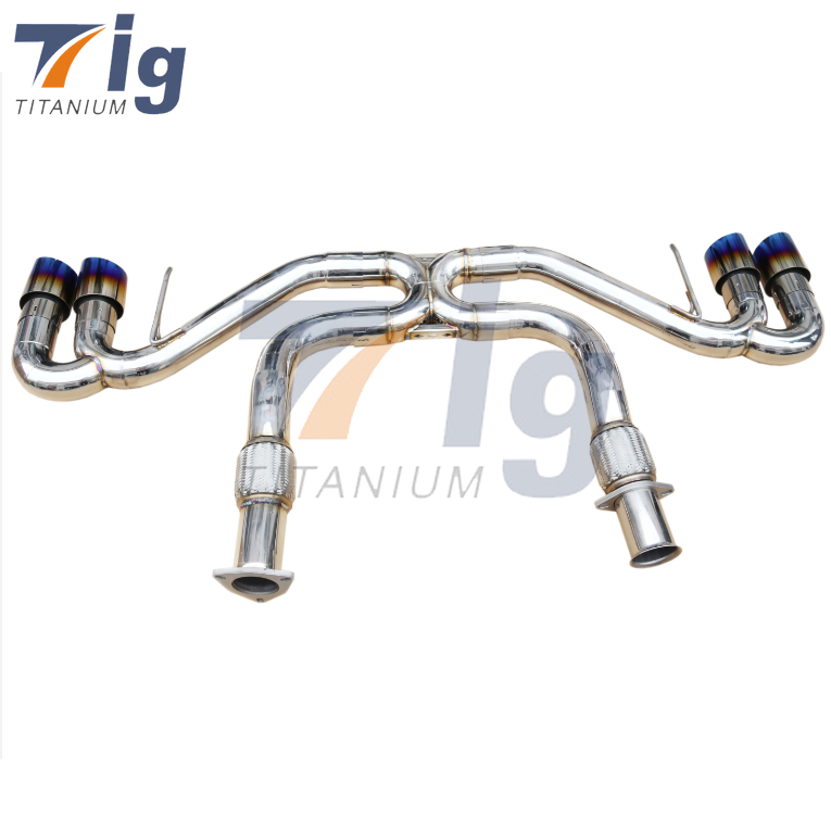 CatBack Exhaust System 2020-2021 For Corvette C8 3" Cat Back Quad Exit Exhaust