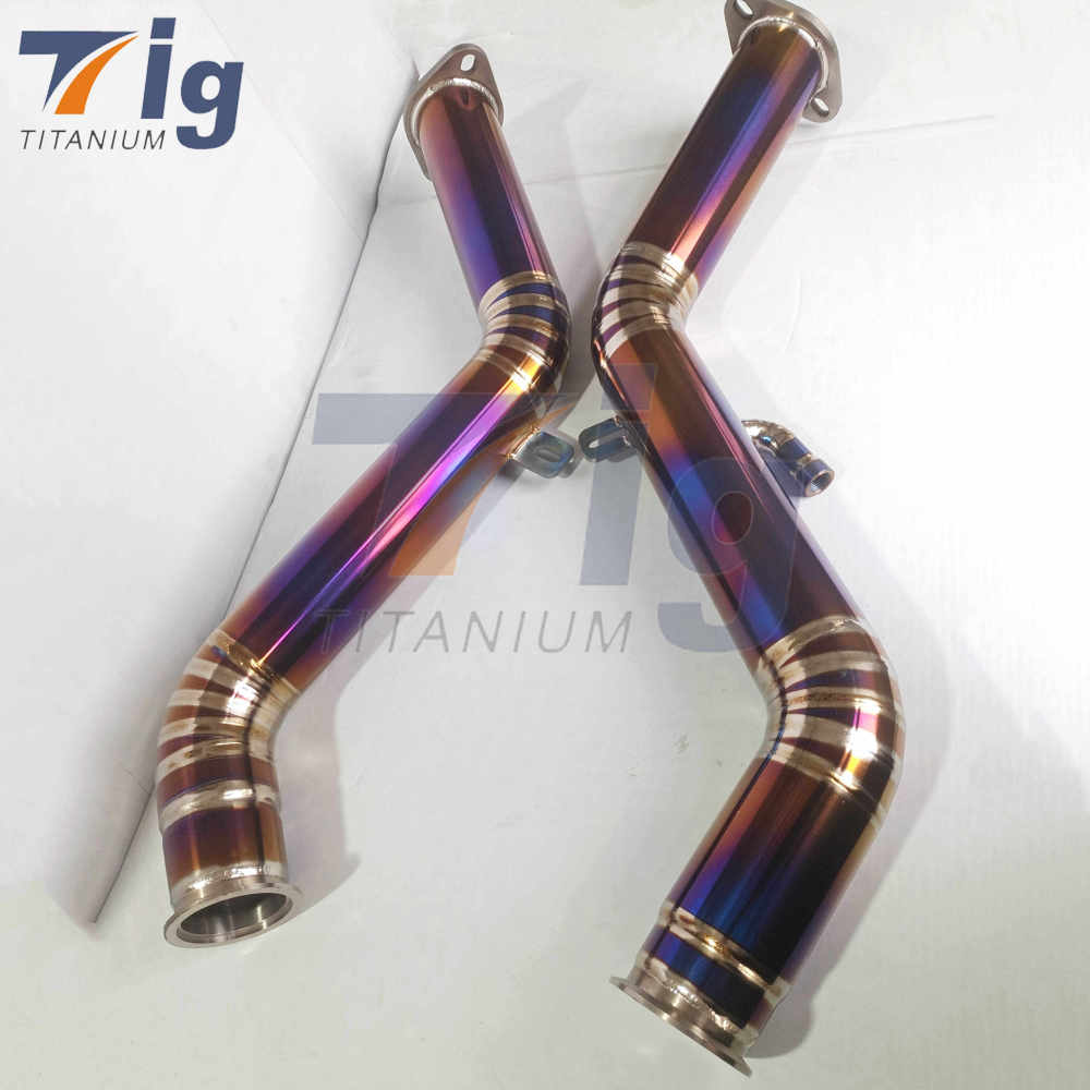 370Z G37 Q50 Q60 VR30DDTT Titanium DownPipe