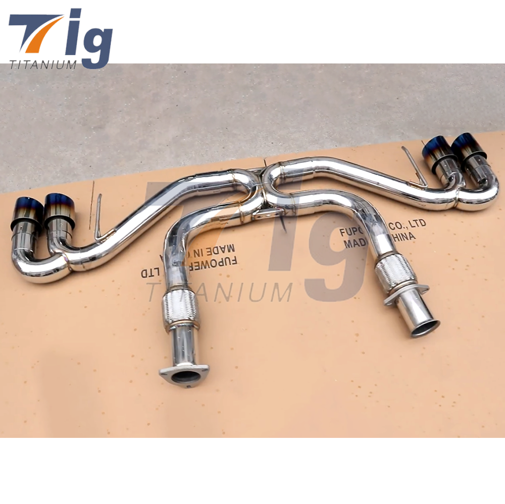 CatBack Exhaust System 2020-2021 For Corvette C8 3" Cat Back Quad Exit Exhaust