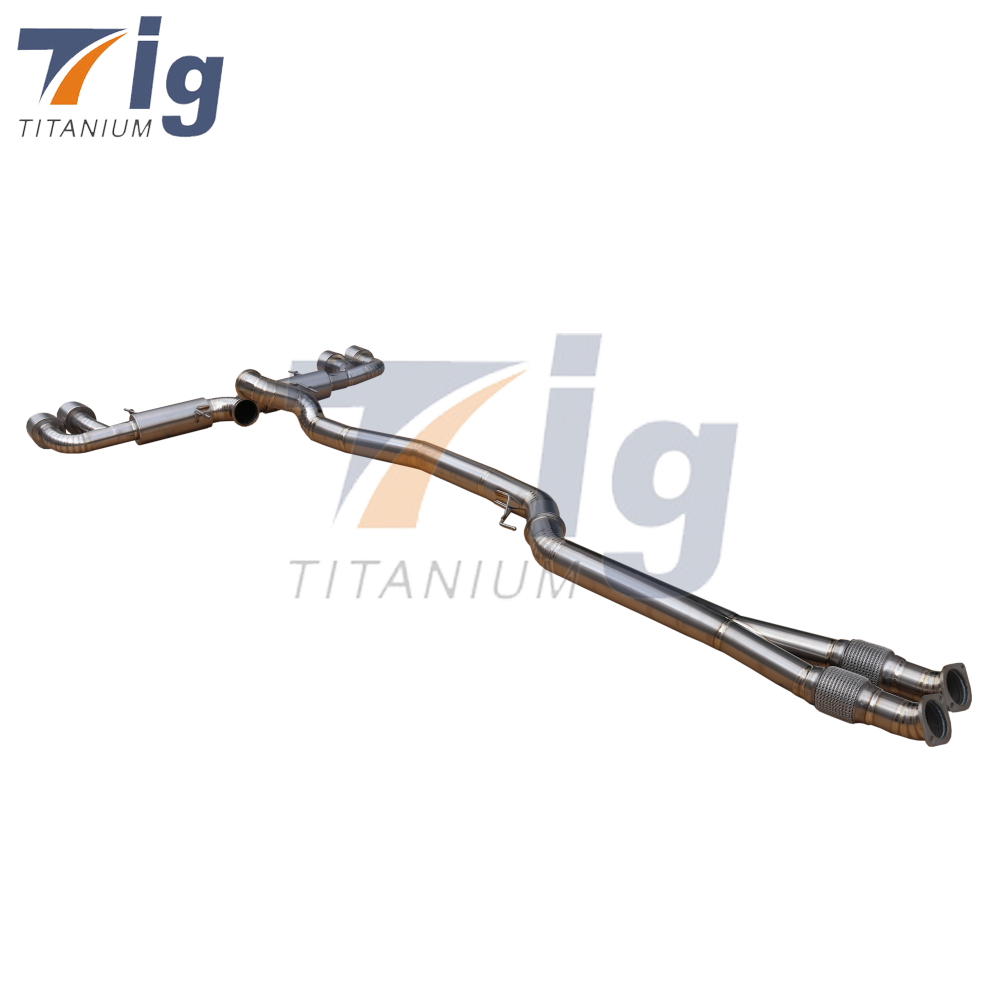Titanium R35 GTR Monster outlaw 4" exhaust system with Gen2 downpipes kit