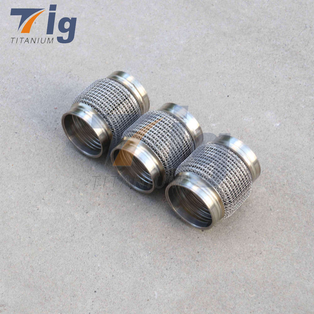 1.75", 2.5", 3", 3.5", 4" Custom high quality titanium Flexible Pipe Exhaust flex Bellows(Super Rib Bellow)