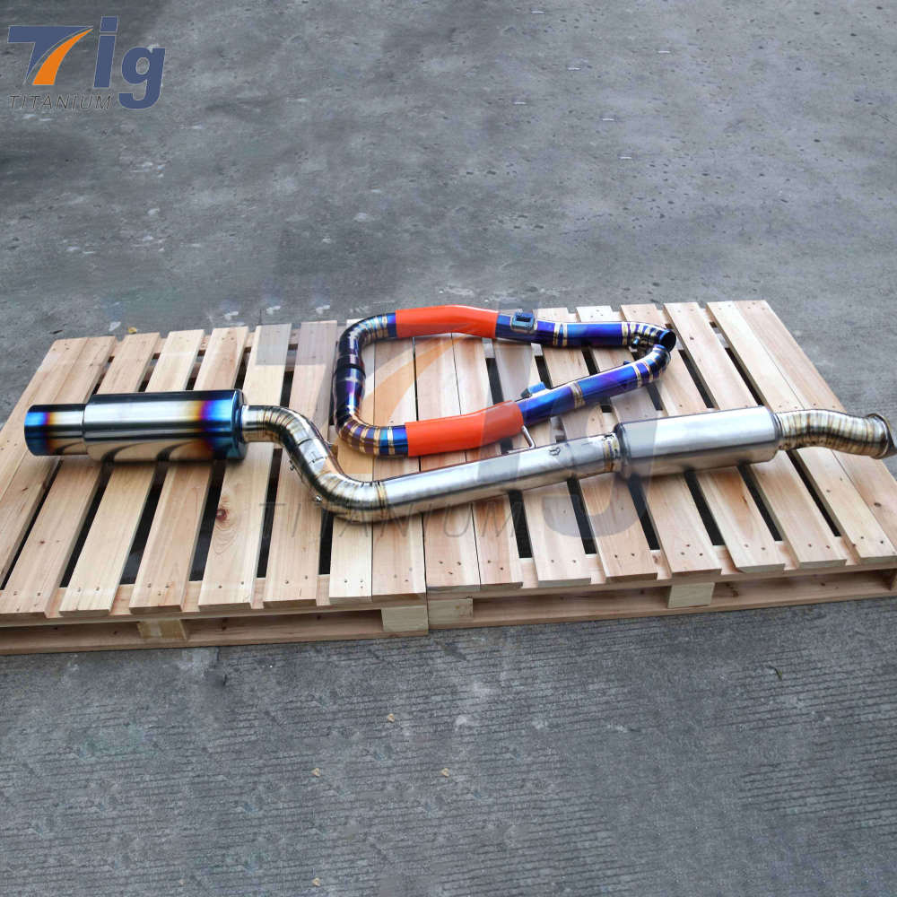 For Nissan 370Z Z34 Titanium Cold Air Intake with exhaust pipe Kit